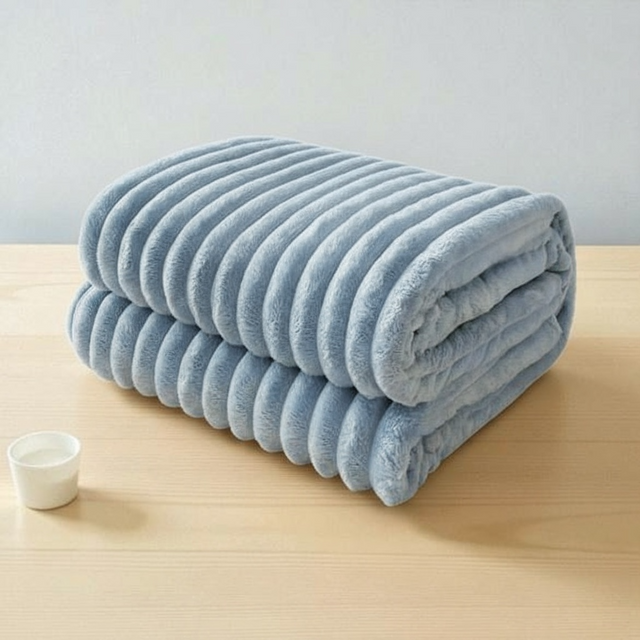 The Divine Vine Luxe Double-Sided Velvet & Fur Throw